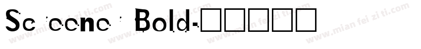 Screener Bold字体转换